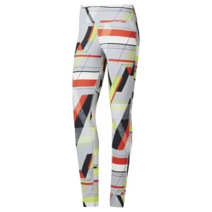 Reebok Lux Bold Tights Damen - Grau - DE 183-VKC